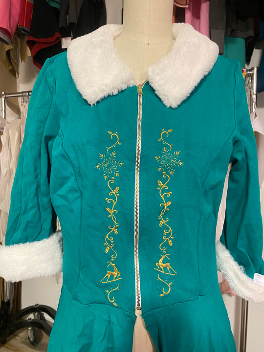 Archive Sale | Toy Maker Tunic - Green - XL