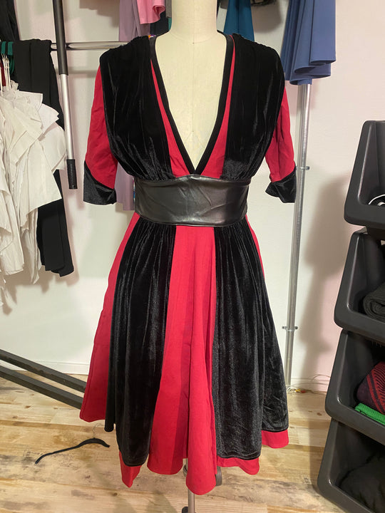 Archive Sale | Galactic Decoy Dress - Red/Black - XS