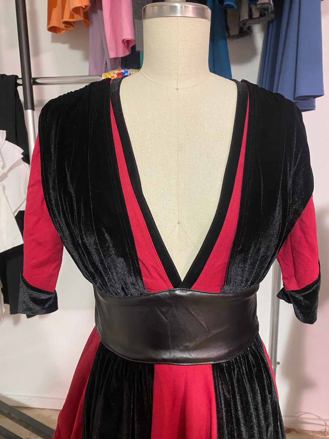Archive Sale | Galactic Decoy Dress - Red/Black - XS