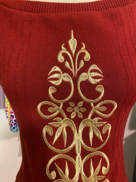 Archive Sale | Galactic Queen Shell - Crimson - S