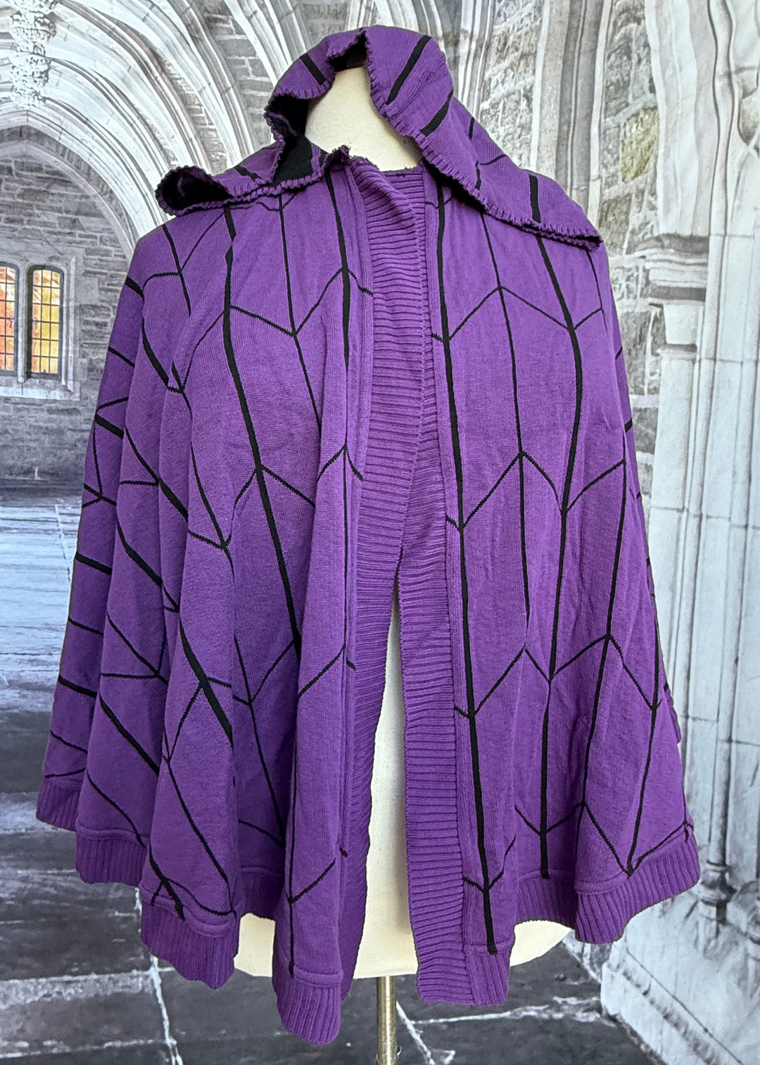 Sample Sale | Arrow Cape - No Button, Hood Trim too Narrow Cape