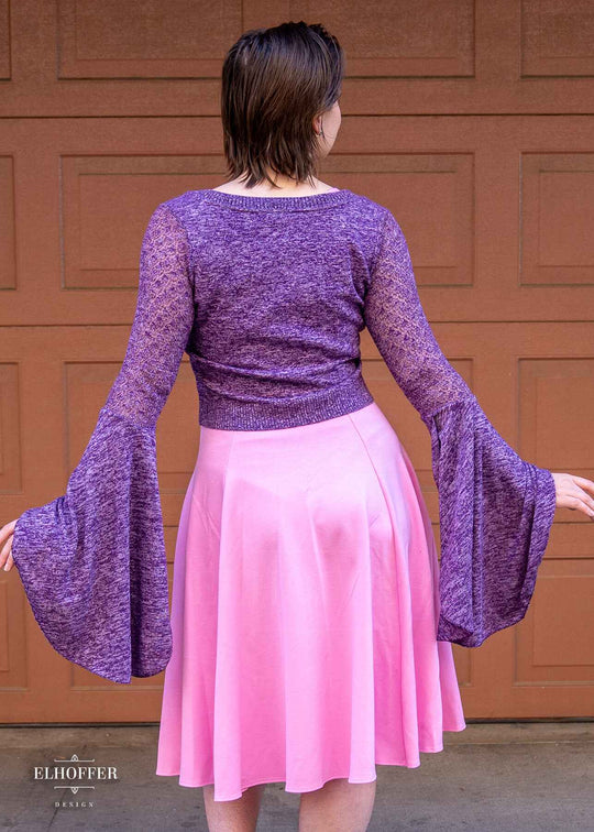 Elven Coronation Cardigan - Woodland Purple