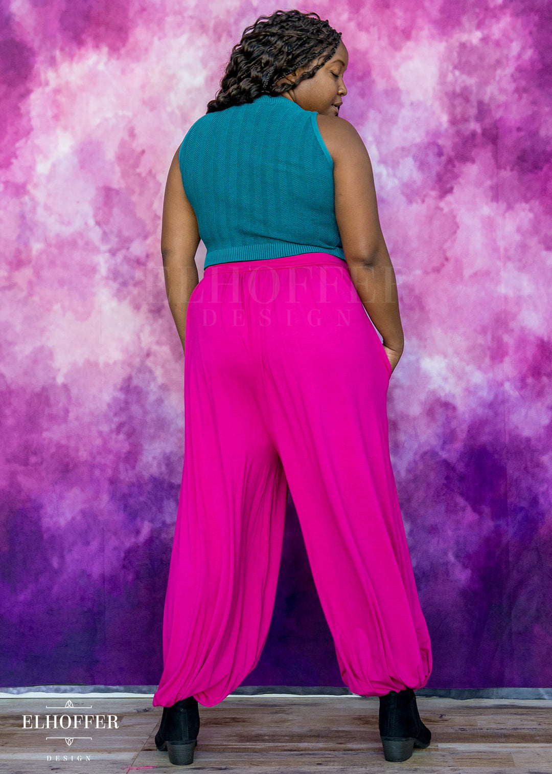 Essential Cozy Yasmin Pants - Fuchsia