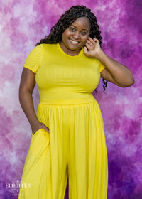 Essential Cozy Cancer Tee - Yellow