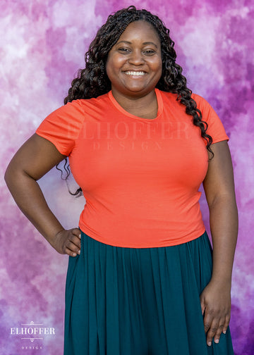 Essential Cozy Cancer Tee - Orange