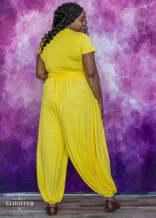 Essential Cozy Yasmin Pants - Yellow