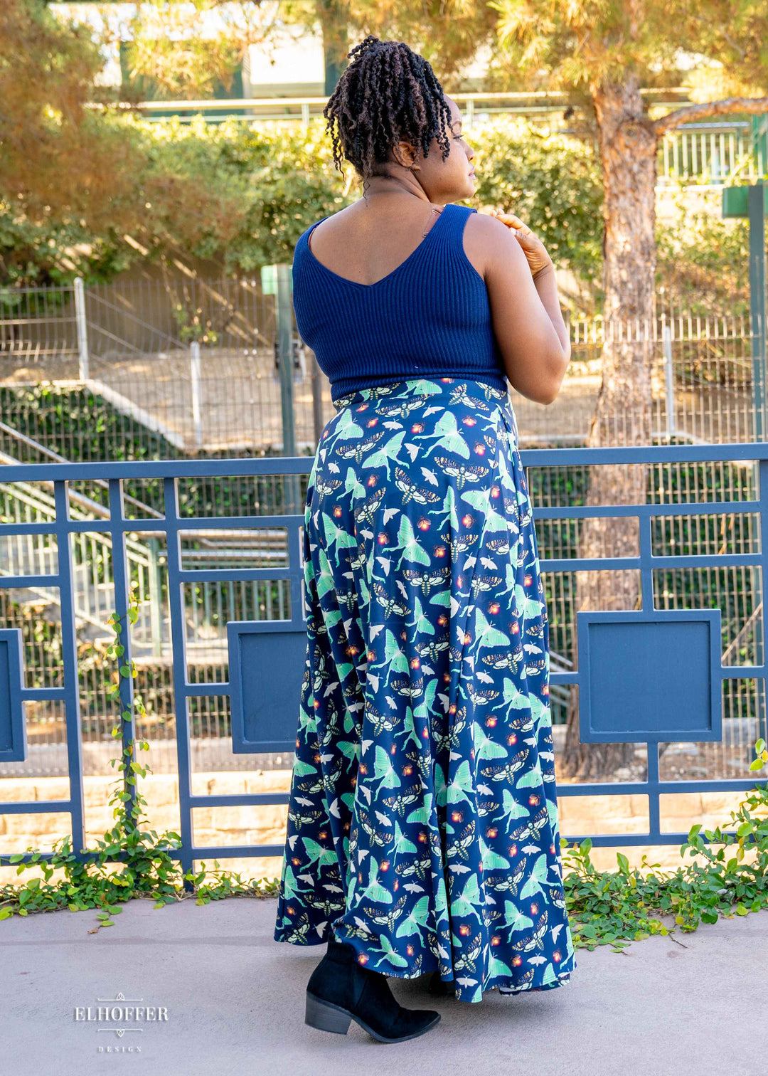 Essential Cindy Maxi Skirt - Moth Queen