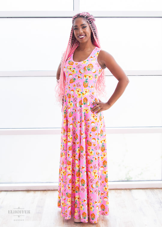 Essential Scorpio Maxi Dress - Dragonfruit Queen