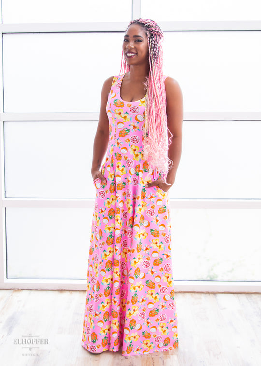 Essential Scorpio Maxi Dress - Dragonfruit Queen