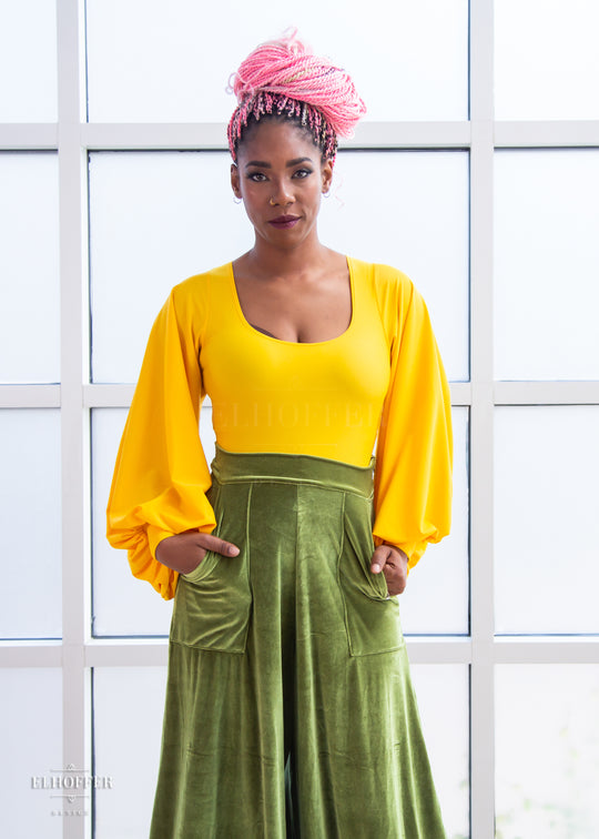 Essential Tabitha Top - Dandelion Yellow