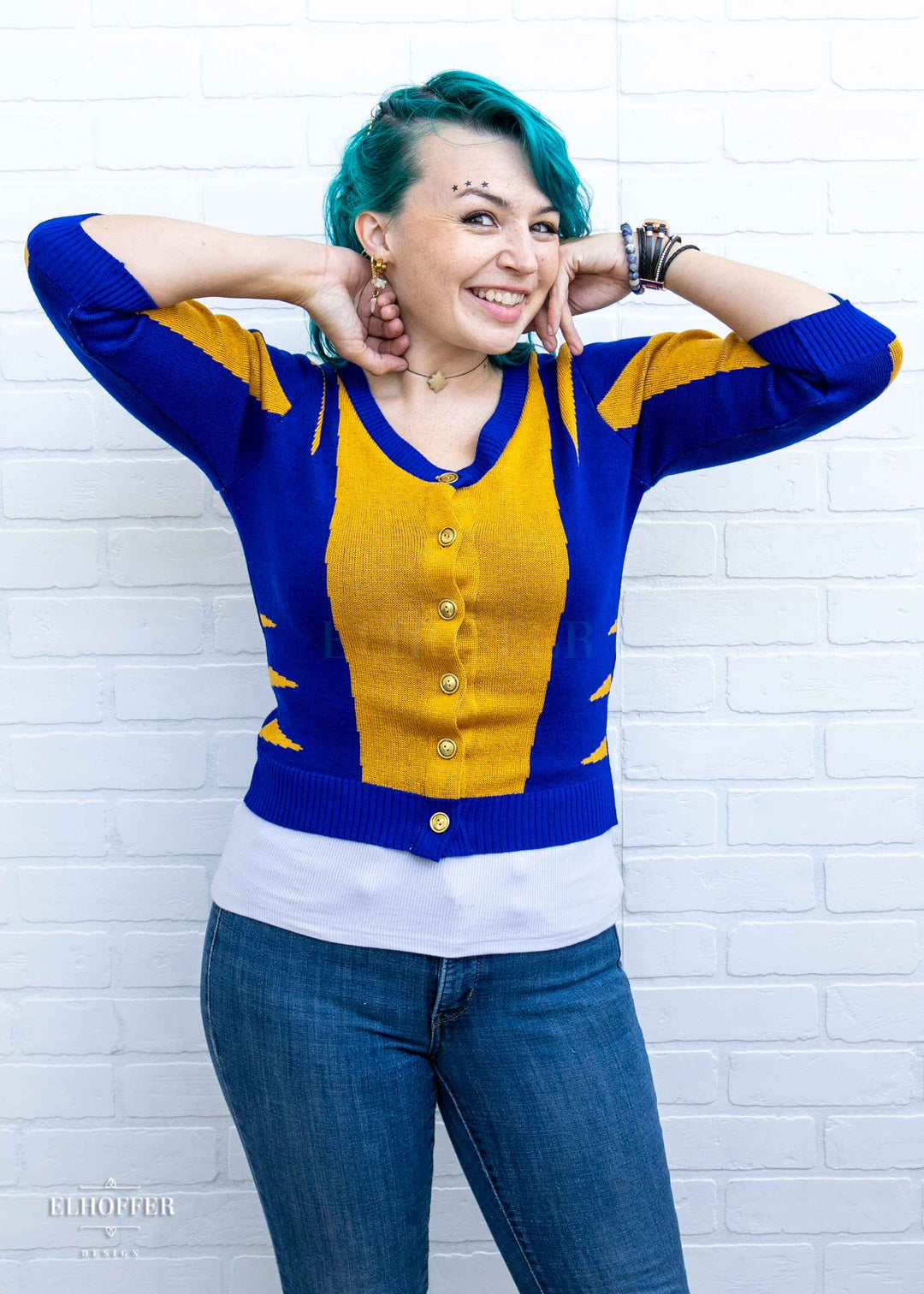 Gifted Claws Cropped Cardigan