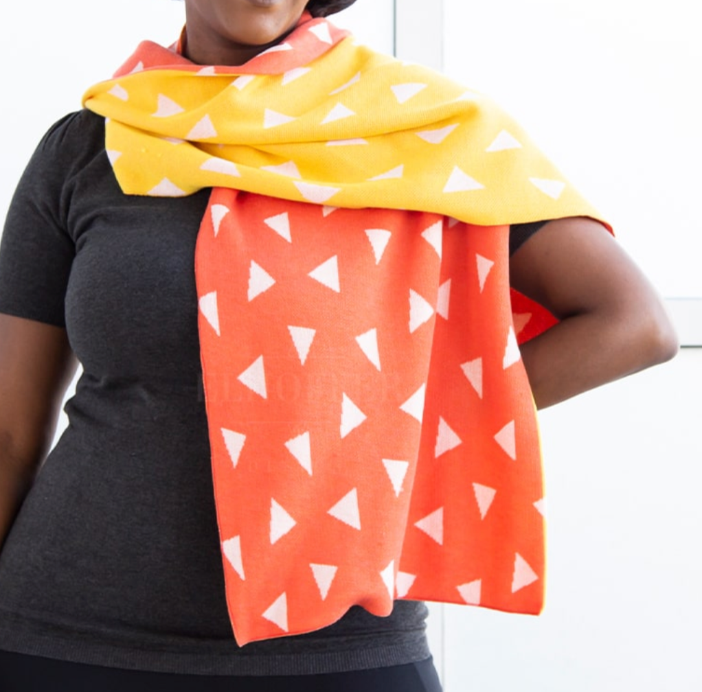 Archive Sale | Thunder Baby Scarf - Orange/ Yellow - One Size