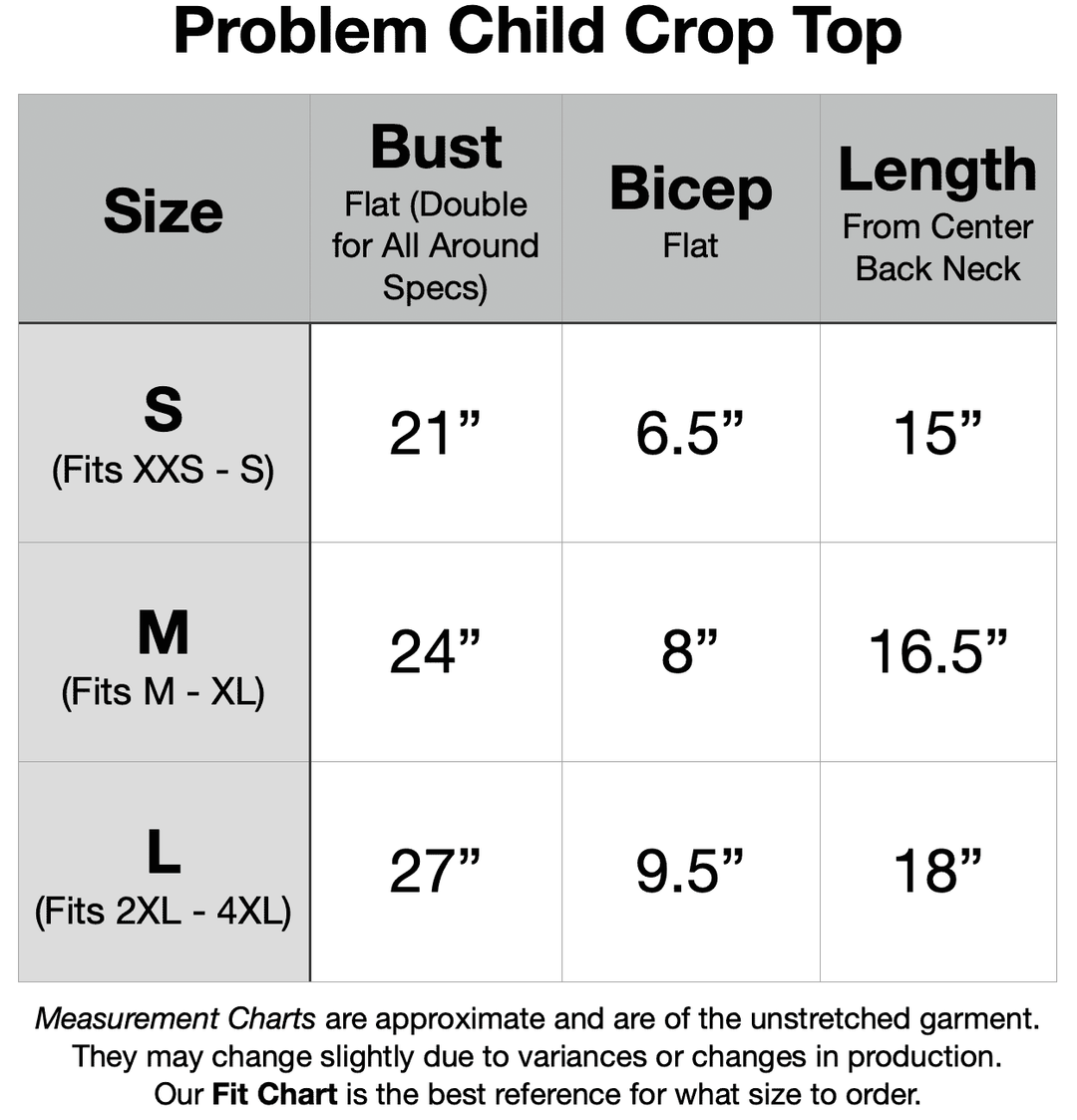 PREORDER - Problem Child Crop Top