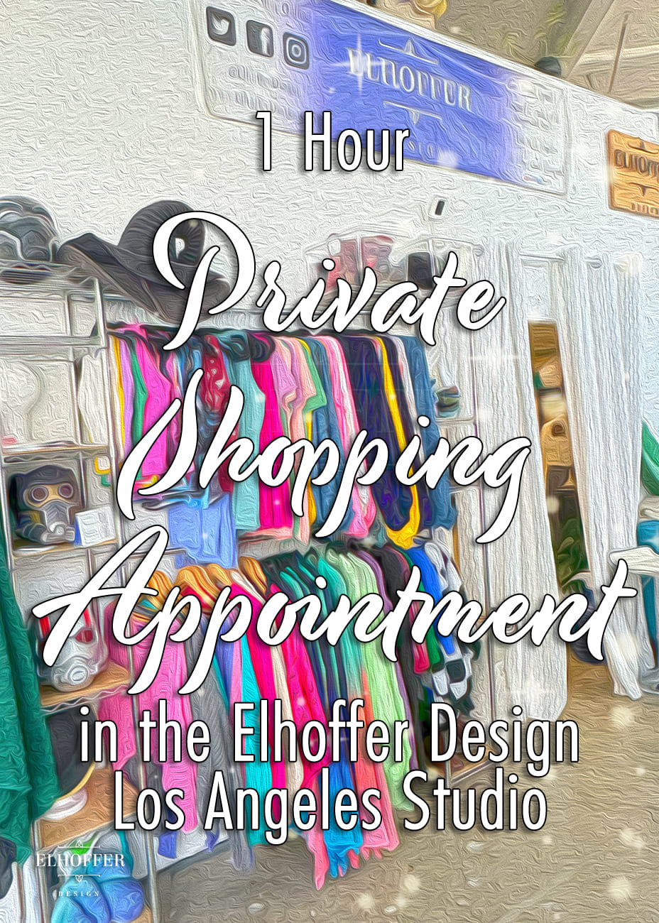 1 Hour Appointment to Shop our Los Angeles Studio