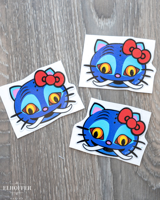 Hello Derpy Vinyl Sticker