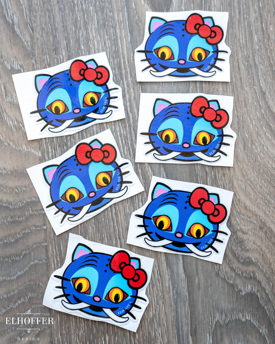 Hello Derpy Vinyl Sticker