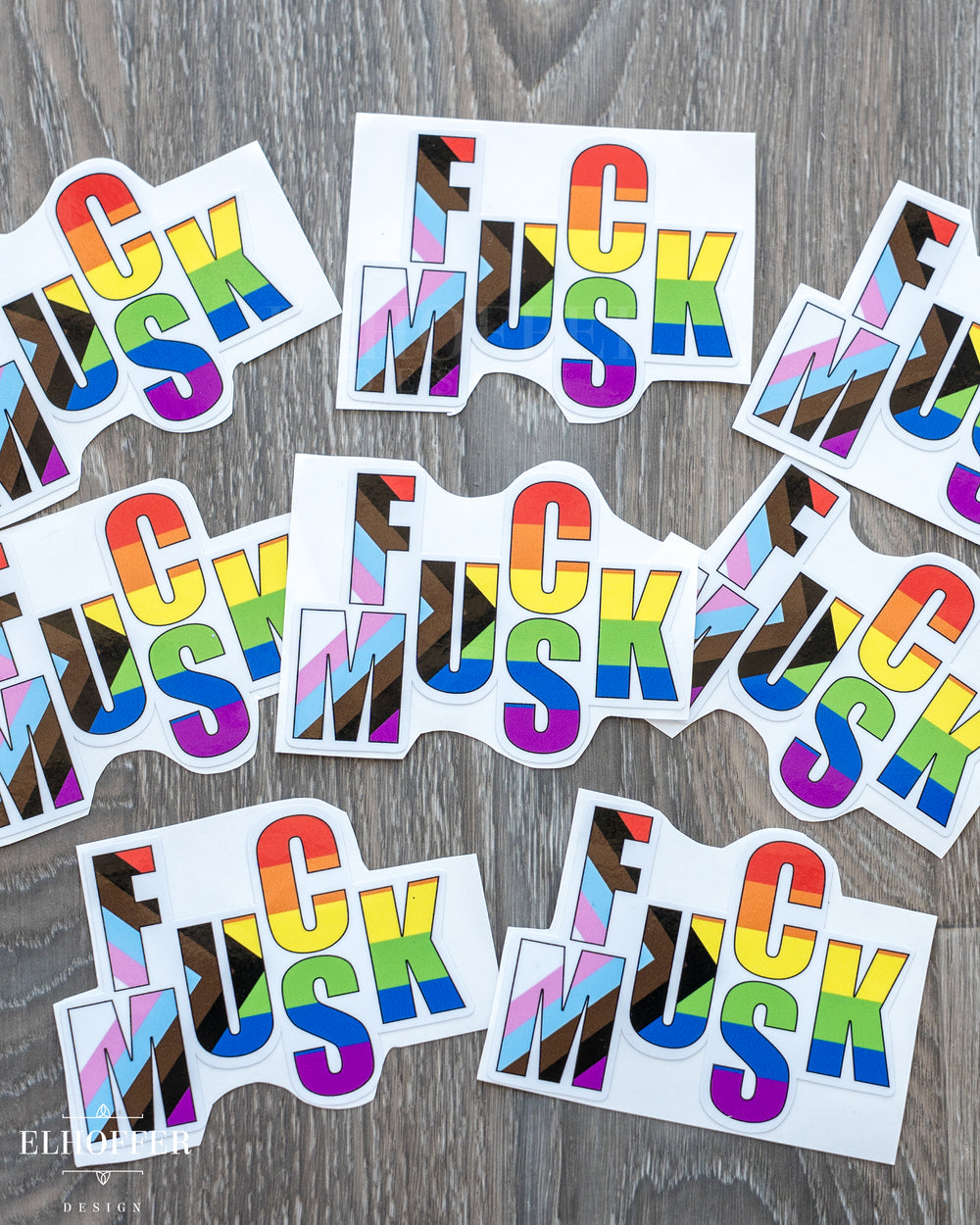 F*ck Musk Vinyl Sticker