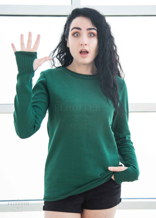 Essential Unisex Pullover Sweater - Elven Forest