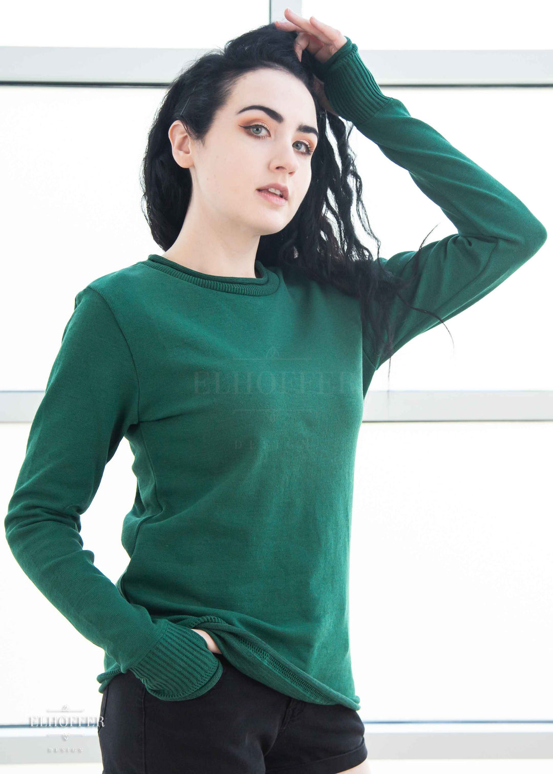 Essential Unisex Pullover Sweater - Elven Forest