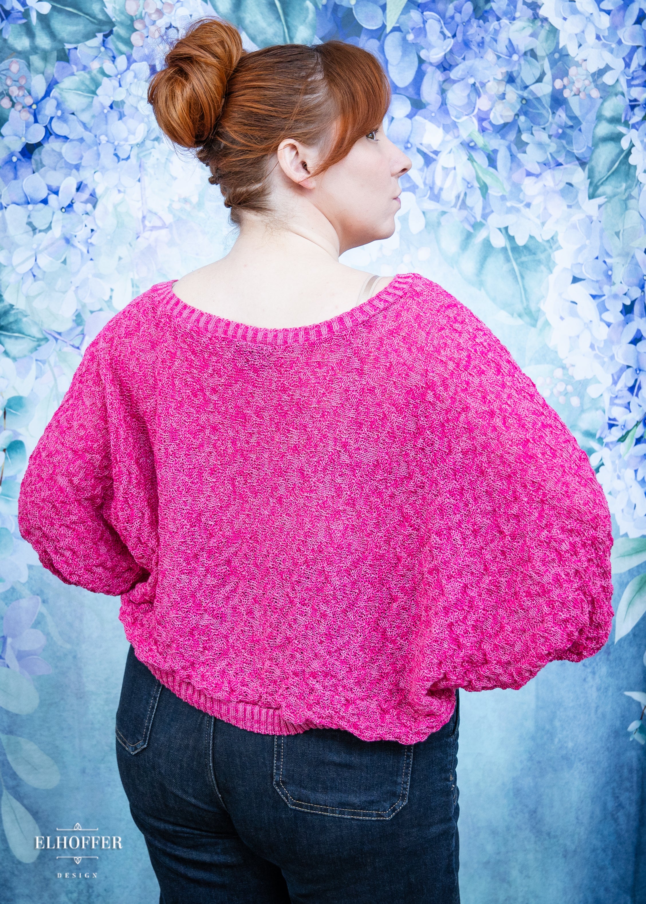 Essential Whitney Oversize Sweater - Pink