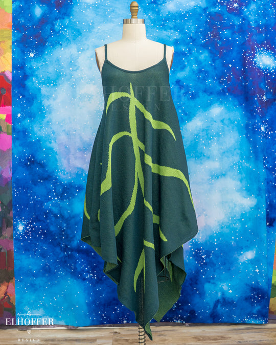 PREORDER - Pixie Tank Leaf Knit Dress - Select Your Color