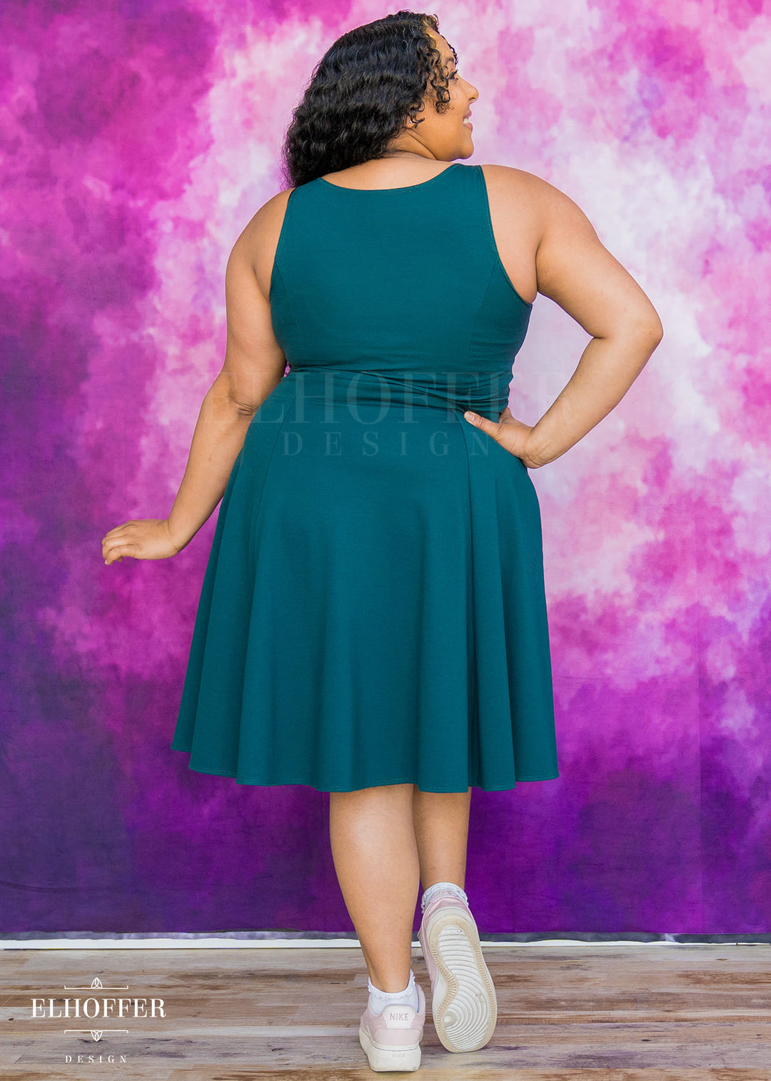 Essential Virgo Dress - Spruce Ponte