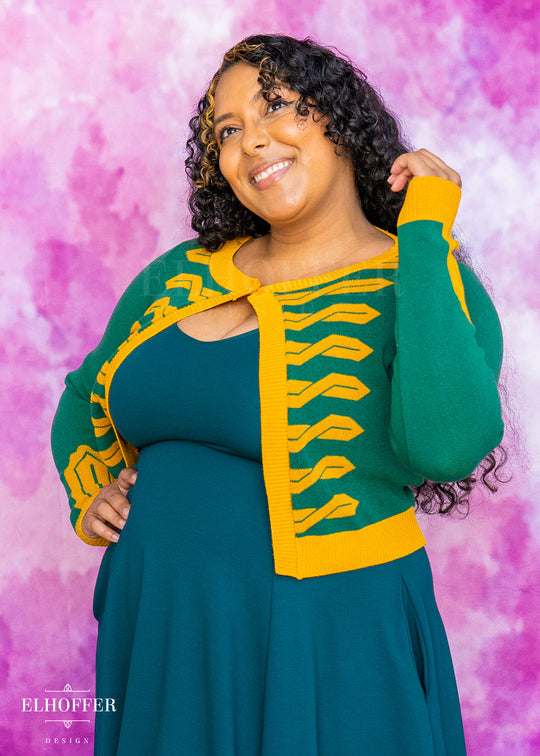 PREORDER - Wizard's Guard Cropped Cardigan