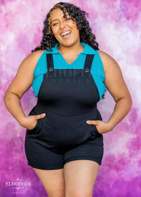 Essential Taurus Overalls - Black Ponte