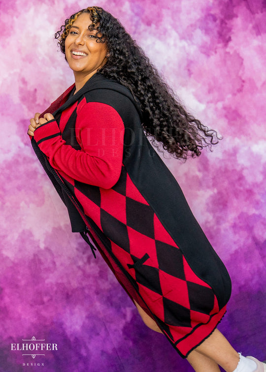 Harlequin Unisex Duster Longline