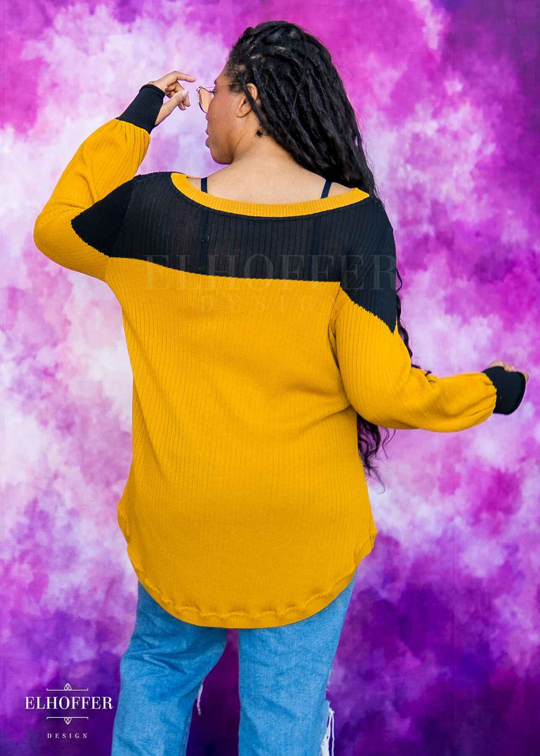 PREORDER - Interstellar Crew Oversize Sweater - Generational Gold