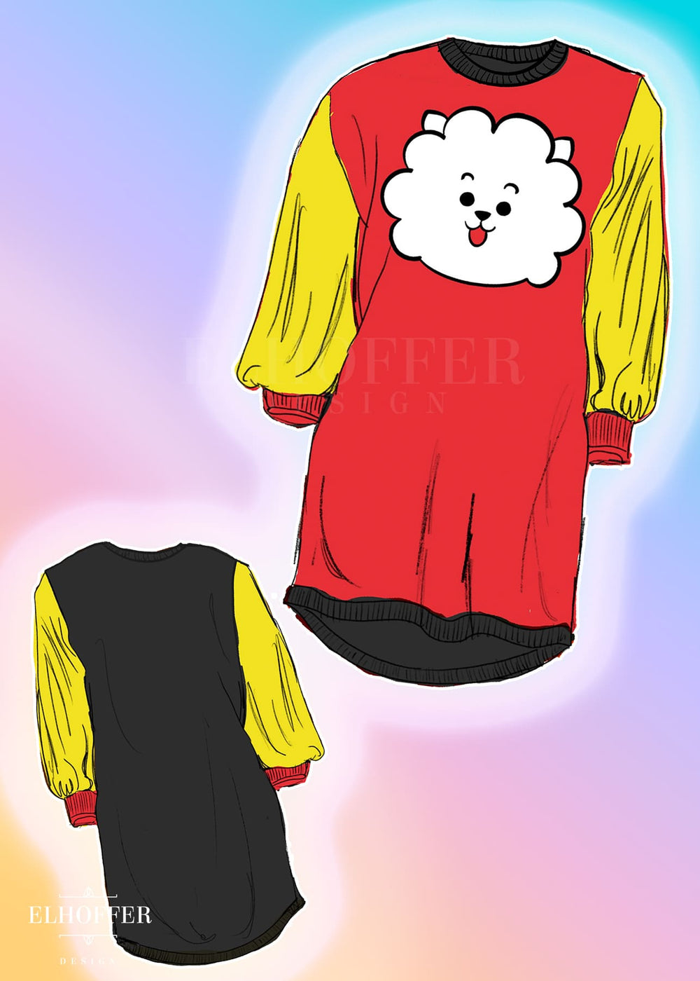 PREORDER - Alpaca Bias Sweater