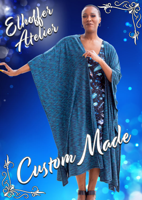 Elhoffer Atelier - Custom Open Front Coverup - Made to Order