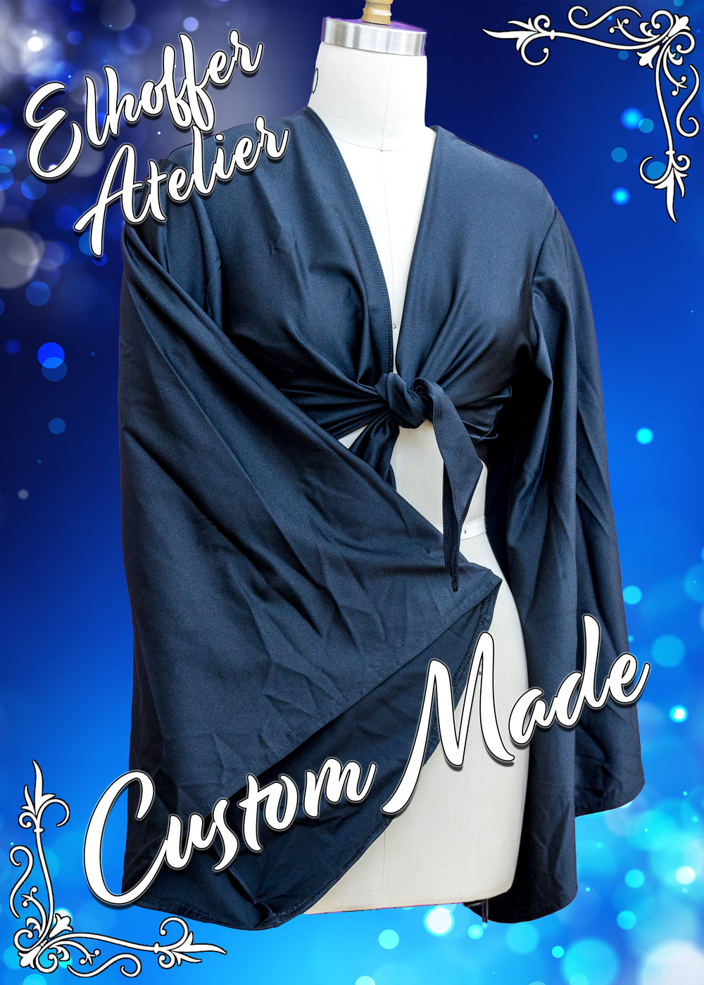 Elhoffer Atelier - Custom Lilia Wrap Crop - Made to Order