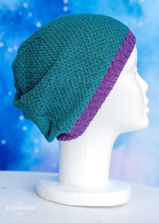 Handmade Runic Witch Knit Beanie
