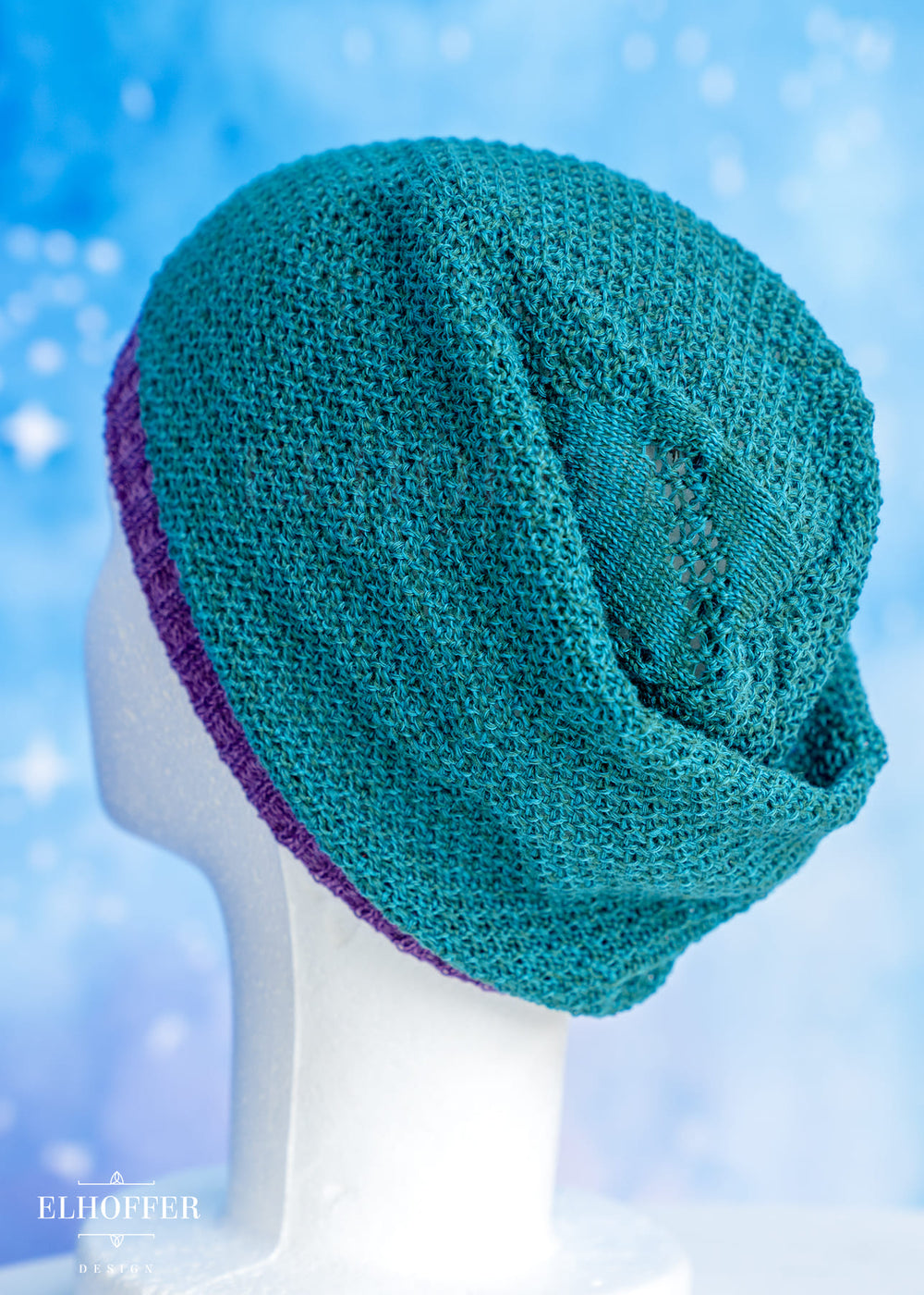 Handmade Runic Witch Knit Beanie