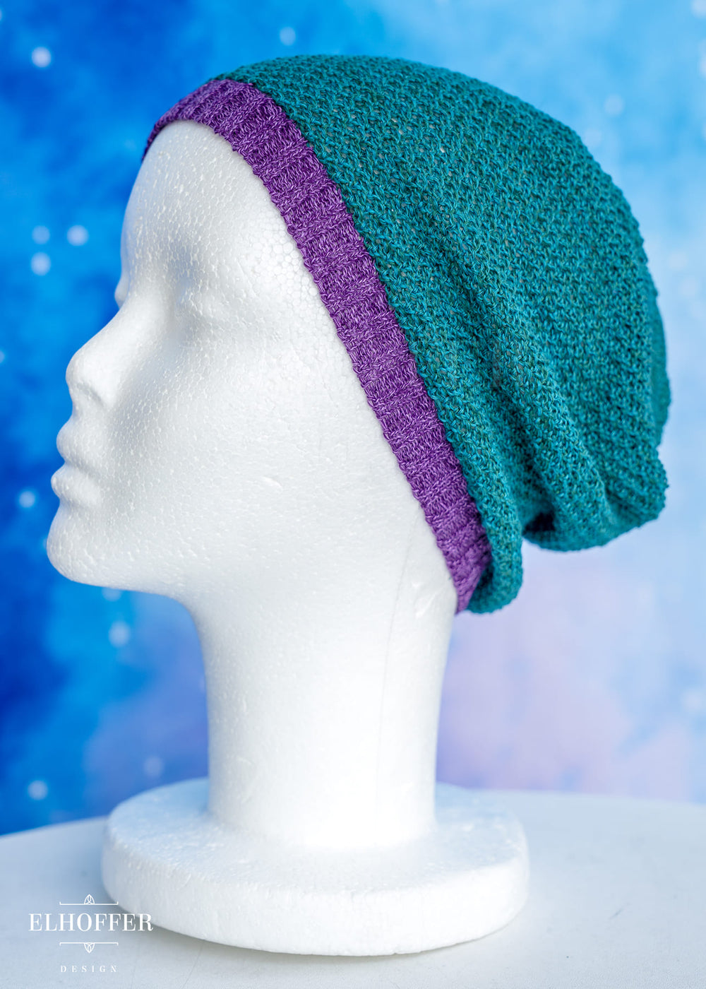 Handmade Runic Witch Knit Beanie