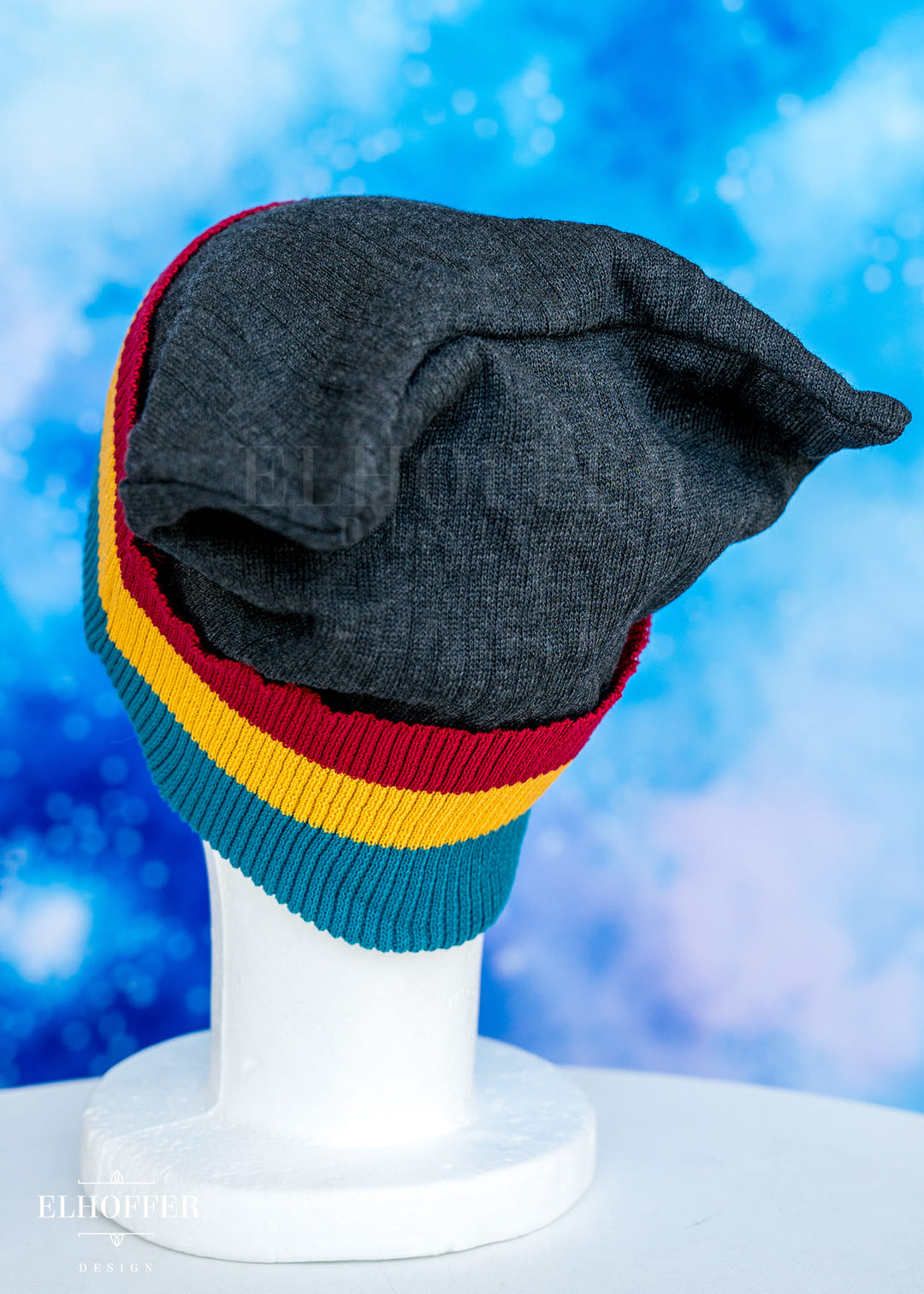 Lightweight Relaxed Fit  Kitty Beanie - Interstellar Prodigy