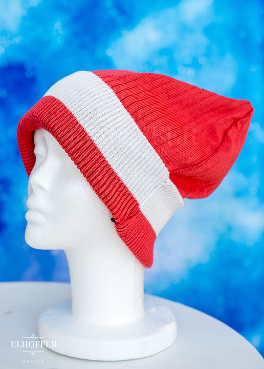 Lightweight Relaxed Fit Kitty Beanie - Galactic Rebellion Orange