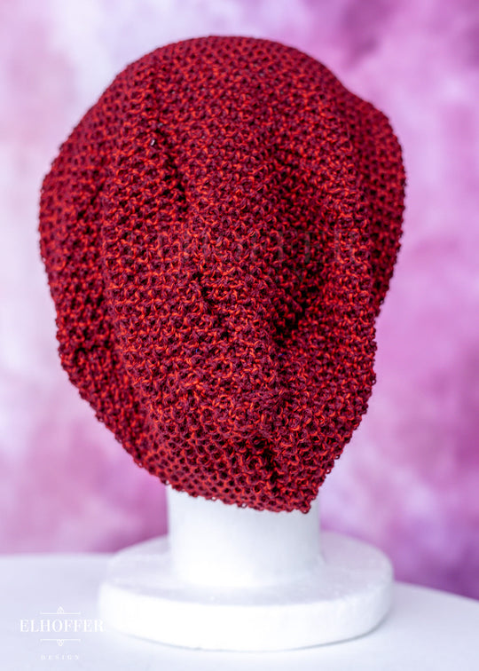 Fae Vamp Red Slouchie Beanie