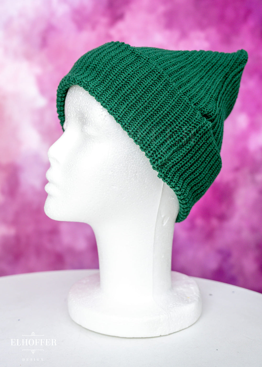 Sacred Princess Forest Green Cat Ear Beanie