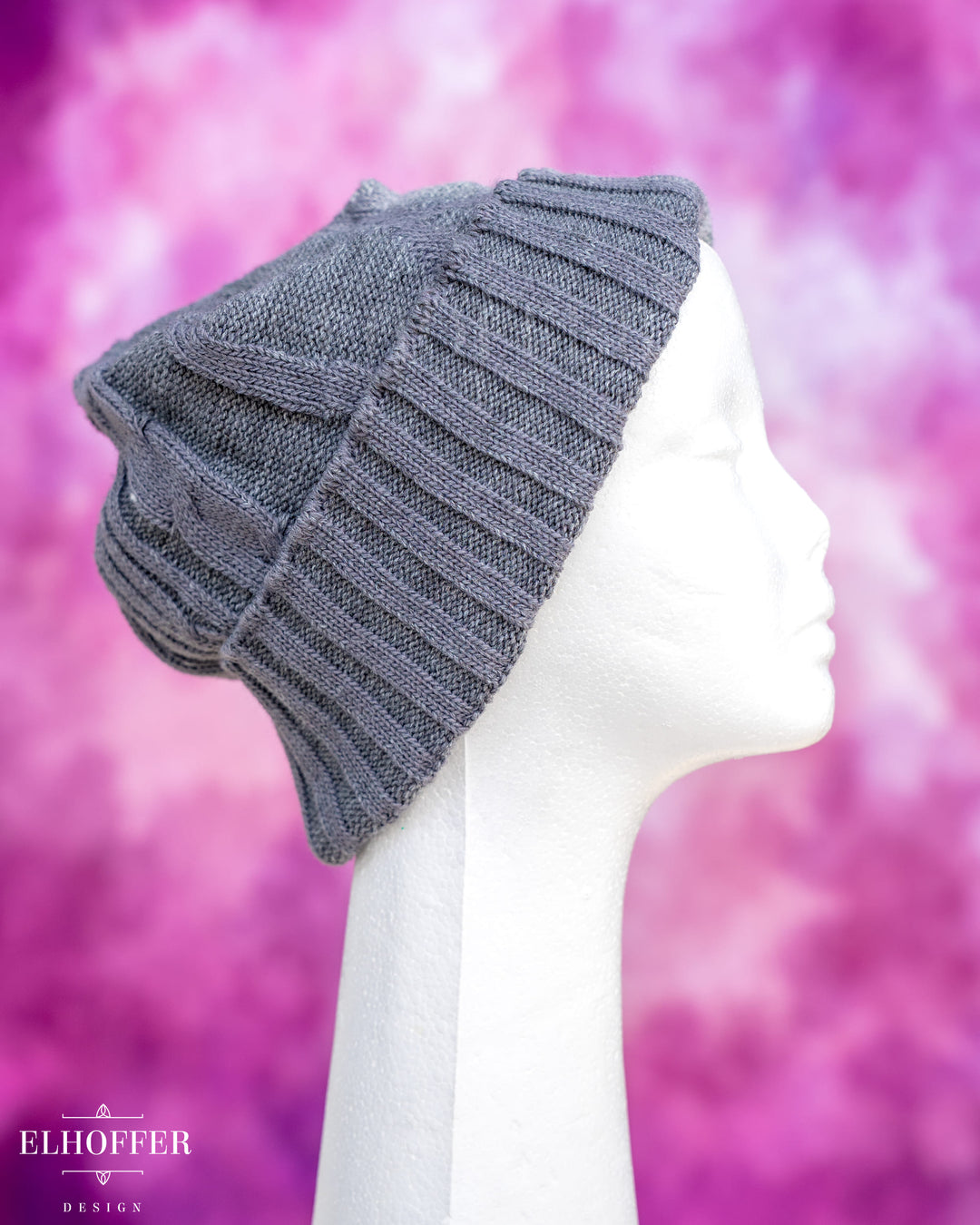 Handmade Prodigy Grey Knit Beanie