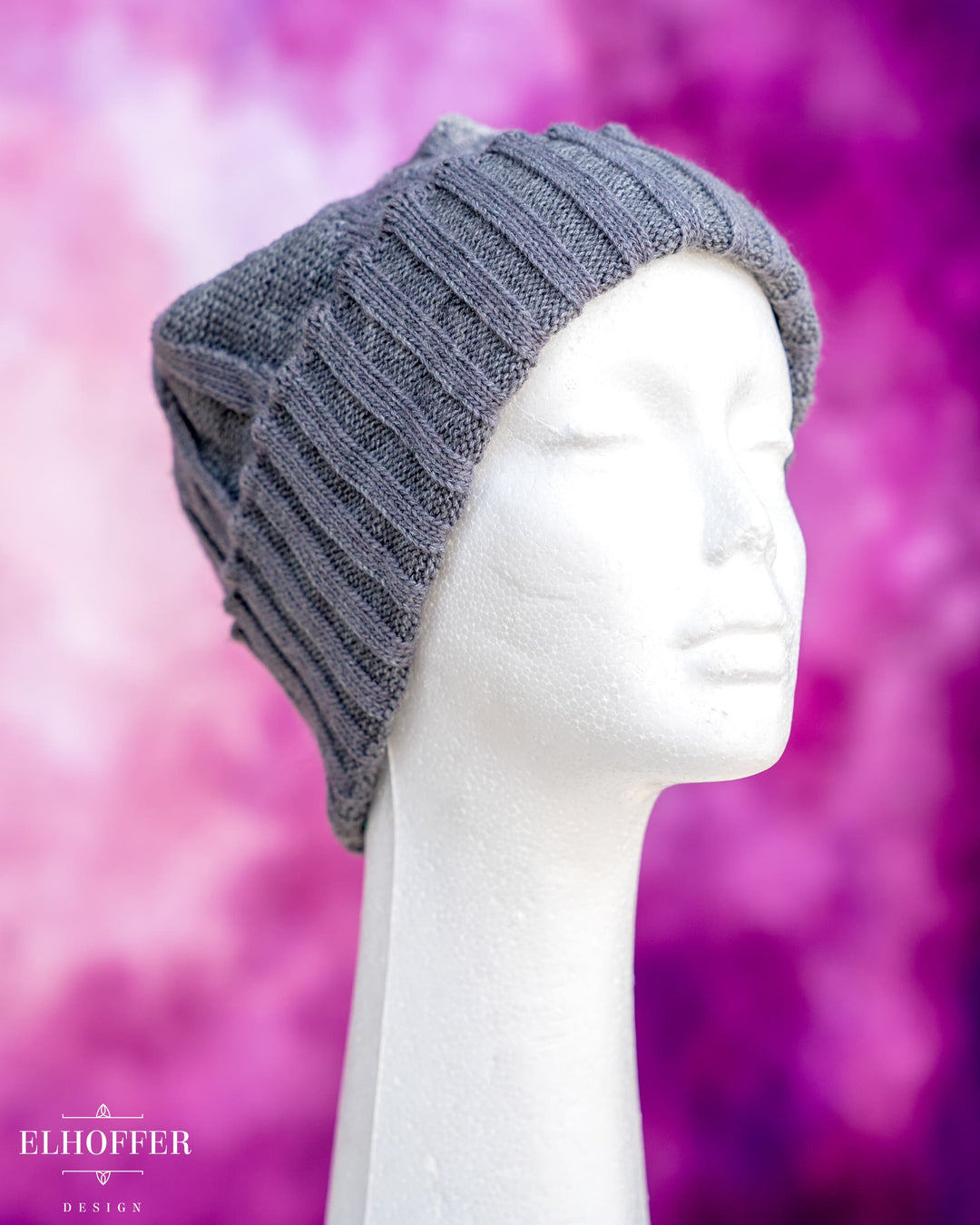Handmade Prodigy Grey Knit Beanie