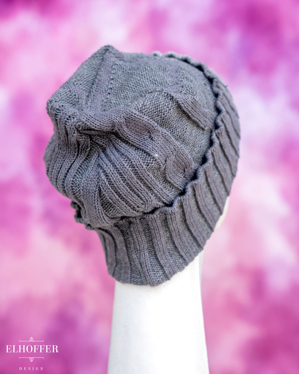Handmade Prodigy Grey Knit Beanie