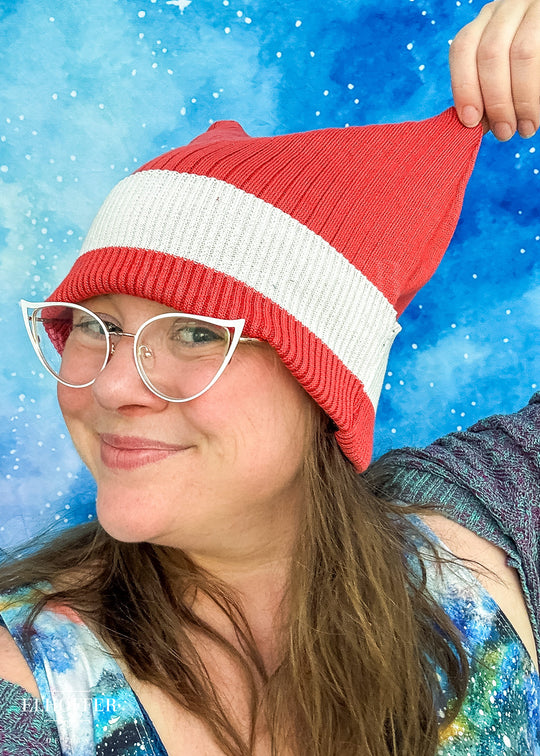 Lightweight Relaxed Fit Kitty Beanie - Galactic Rebellion Orange