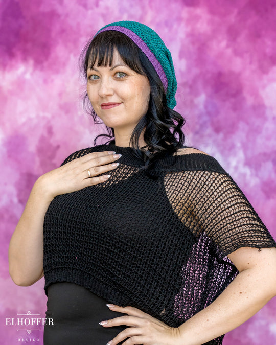 Handmade Runic Witch Knit Beanie