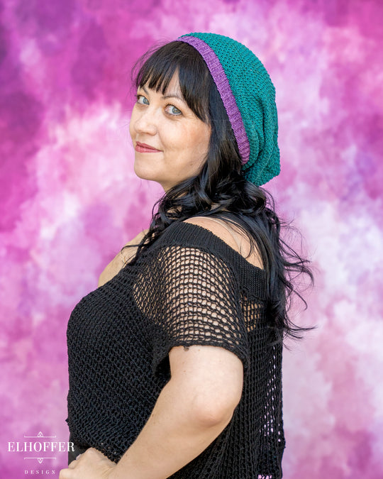 Handmade Runic Witch Knit Beanie