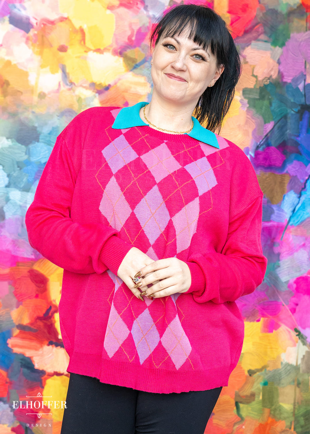 PREORDER - Baby Argyle Unisex Sweater