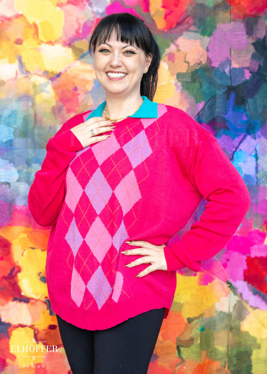 PREORDER - Baby Argyle Unisex Sweater