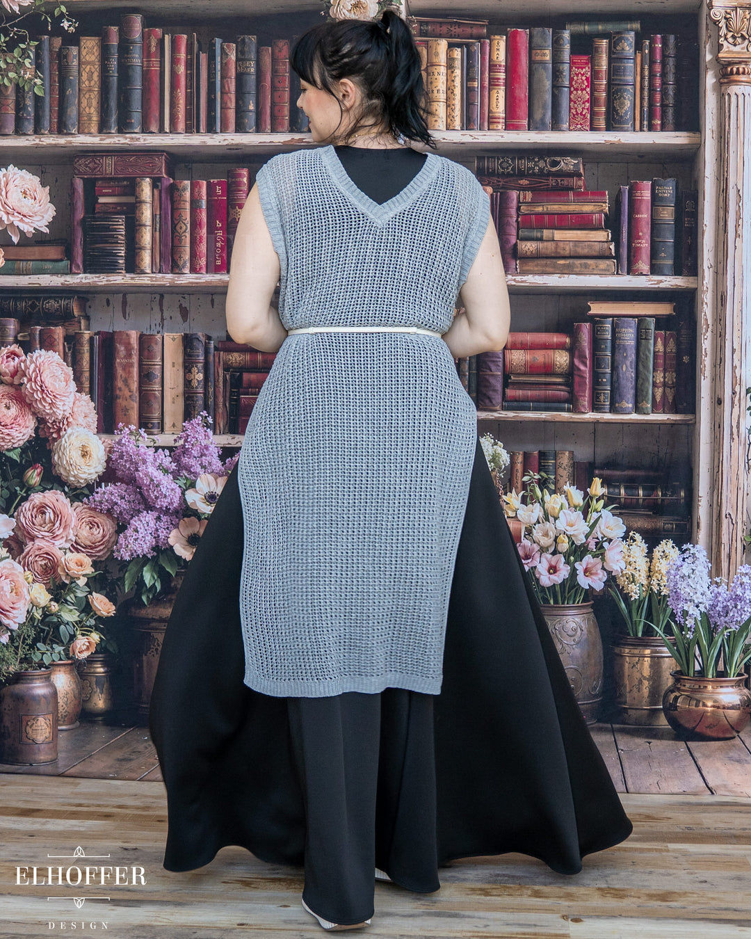 Essential Knight in Knitted Armor Tunic - Summerweight Chainmail Grey