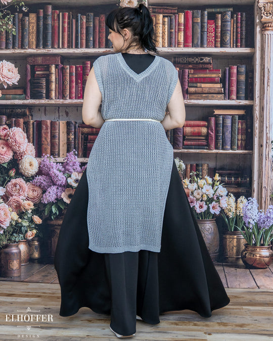Essential Knight in Knitted Armor Tunic - Summerweight Chainmail Grey